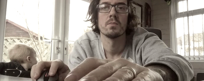 Working in the office