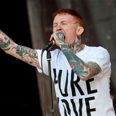 Frank Carter from The Rattlesnakes / Gallows